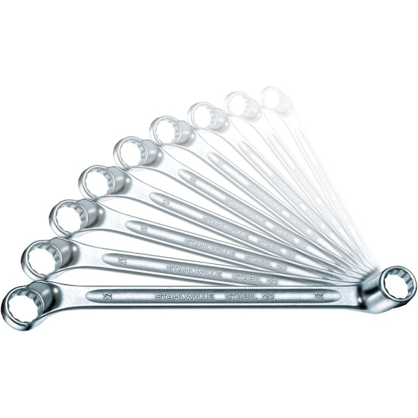 Stahlwille Tools Set: Double ended ring Wrench No.20A/6 6-pcs. - 96414402