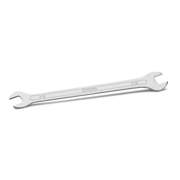 Capri Tools 3/8 in x 7/16 in Super-Thin Open End Wrench - 11850-38716