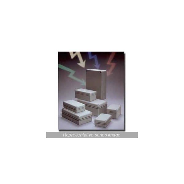 Hammond Aluminum Electrical Enclosures, 3.31 in H, 1.73 in D, 3.11 in W, NEMA 1, 4, 4X, 12, 13, Screw On - R111-081-000