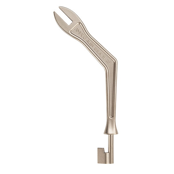 Ampco Safety Tools Shut-Off Wrench, 1/2" Size, 11-1/2" L - W-20