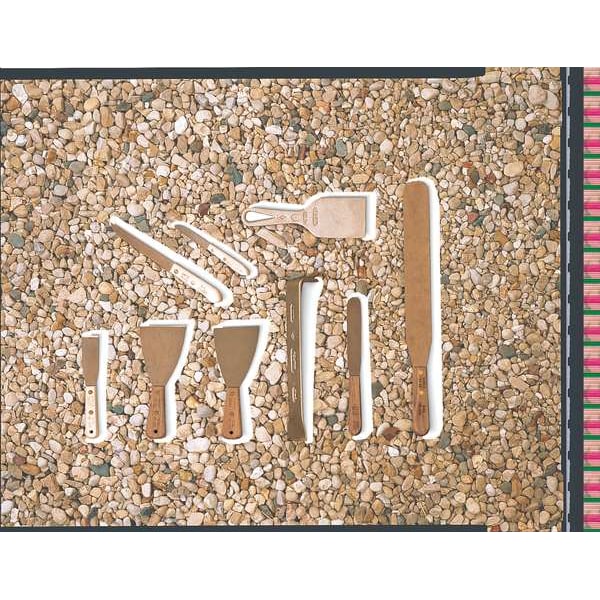 Ampco Safety Tools Nonsparking Box Wrench, 7/16x1/2in, 7-3/4L - W-3120