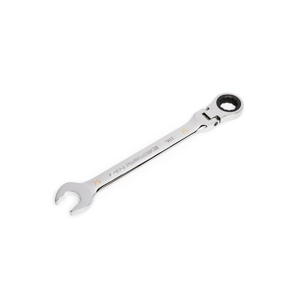 Gearwrench 25mm 90-Tooth 12 Point Flex Head Ratcheting Combination Wrench - 86725