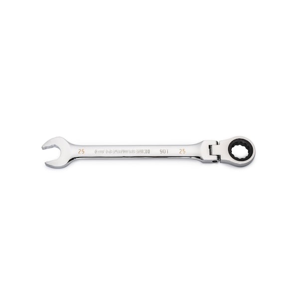 Gearwrench 25mm 90-Tooth 12 Point Flex Head Ratcheting Combination Wrench - 86725