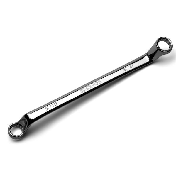 Capri Tools 9/16 x 5/8 in. 75-Degree Deep Offset Double Box End Wrench - CP11950-91658