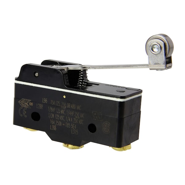 Interruptor de acción rápida/limite Honeywell, Dpdt, Momentáneo, 1A, 125Vdc, 0.64Mm, Terminal de tornillo, Actuador de émbolo,  - BZ-2AT