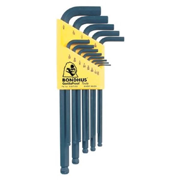Bondhus Blx 13 .050-3-8 Ball-Driver L-Wrench 13 Pc Wrenc - BO390434