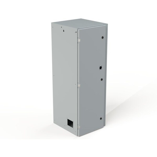 Saginaw Control & Engineering Galvanized Steel Electrical Enclosures, 48 in H, 18 in D, 17 in W, NEMA 3R, 4, 12, 13, Hinged - SCE-EXR18-400