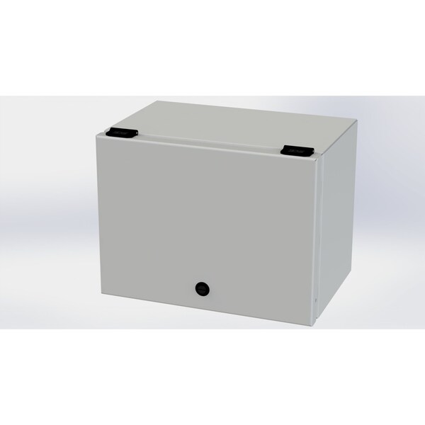 Saginaw Control & Engineering Carbon Steel Electrical Enclosures, 9 in H, 8 in D, 12 in W, NEMA 3R, 4, 12, 13, Hinged - SCE-L9128ELJLG