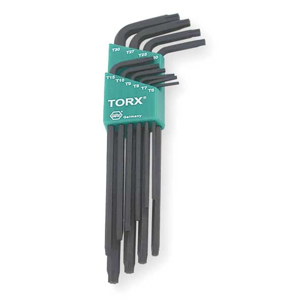 Wiha 10 Piece Torx? L-Shape Torx? Key Set, 37192 - 37192