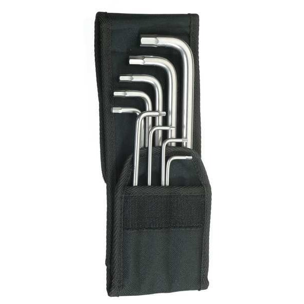 Wera 9 Piece Imperial L-Shape Hex Key Set, 05022721001 - 05022721001