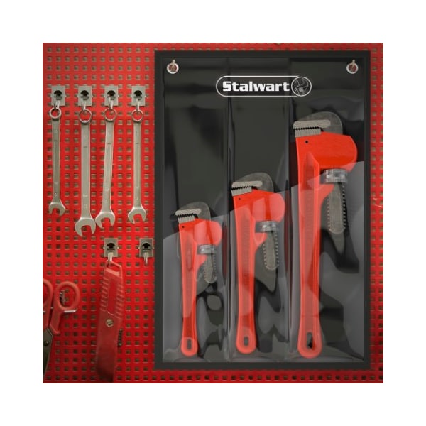 Fleming Supply Plumbers Pipe Wrench, 3-piece 14-Inch, 10-Inch, 8-Inch Set for Home Improvement Hand Wrenches - 483788FUN