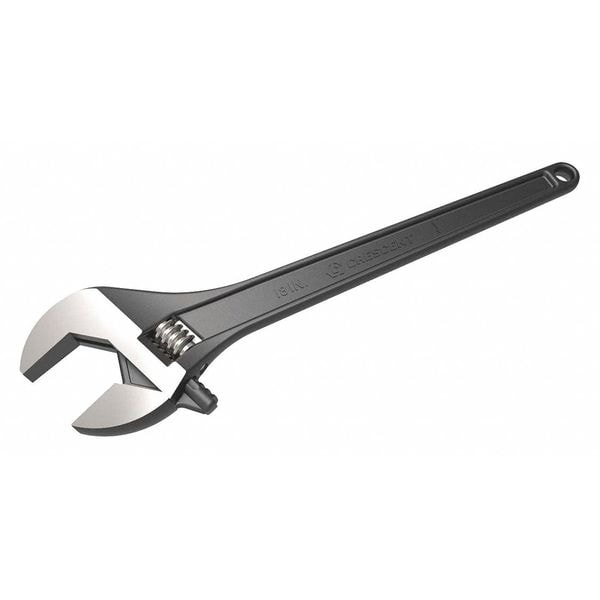 Crescent 15" Adjustable Black Oxide Tapered Handle Wrench - Boxed - AT215BK