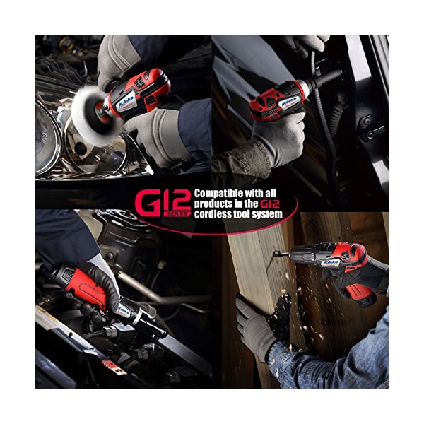 Acdelco G12 3/8" Brushless Ratchet Wrench 65 Ft-lbs, 1-Battery Kit - ARW1210-3P