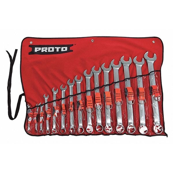 Proto Tethered Wrench Set, Combo, Metric, 15 Pc - J1200P-MASD-TT