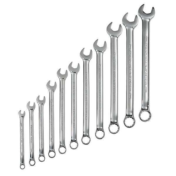 Proto Combination Wrench Set, Metric, 11 pcs. - J1200HM11T5