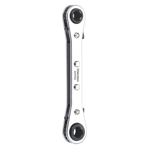Westward Ratcheting Box End Wrench, 4-1/2" L - 54PP90