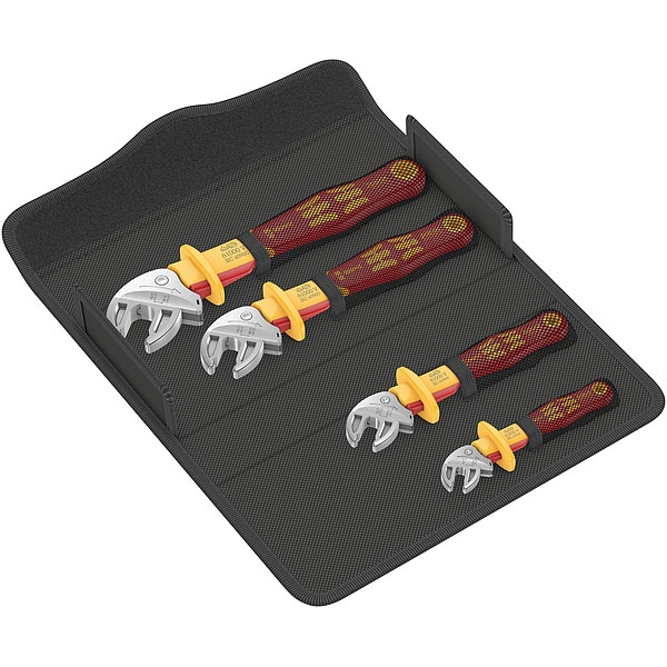 Wera Spanner Wrench Set, Steel, Insulated Grip - 05020170001