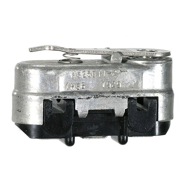 Interruptor de acción rápida y limitador Honeywell, Spdt, Momentáneo, 25A, 28Vdc, 2.41mm, Terminal de tornillo, Tipo de wobblefram - 1HS6.
