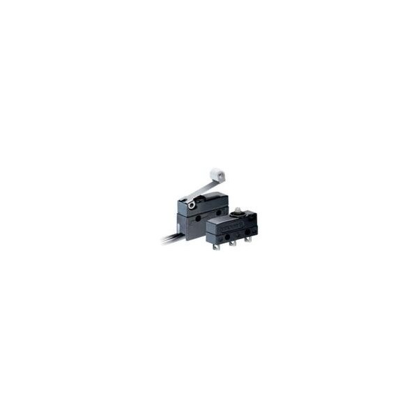 Zf Electronics Interruptor de límite/acción rápida, Spdt, Encendido-(Apagado), Momentáneo, 0.1A, 30Vdc, 1.6mm, 3 orificios de conexión para PCB, soldadura - DC3C-K1AA.