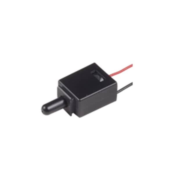 Componentes C&K Interruptor de límite de actuación rápida, SPST, Apagado-(Encendido), Momentáneo, 0.02A, 20Vdc, 0.43mm, Terminal de cable, Émbolo - KDS11