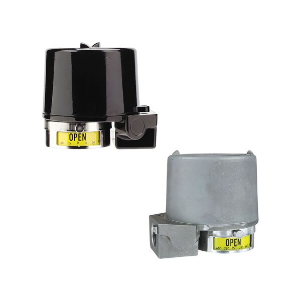 Dwyer Instruments 2 interruptores, SPDT de presión, 15A @ 125/250/480 VCA, 1/8 hp @ 125 VCA - 12AL0