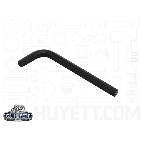 Huyett Hex Key 3/16 Long Arm AS BO - HK-02-0187