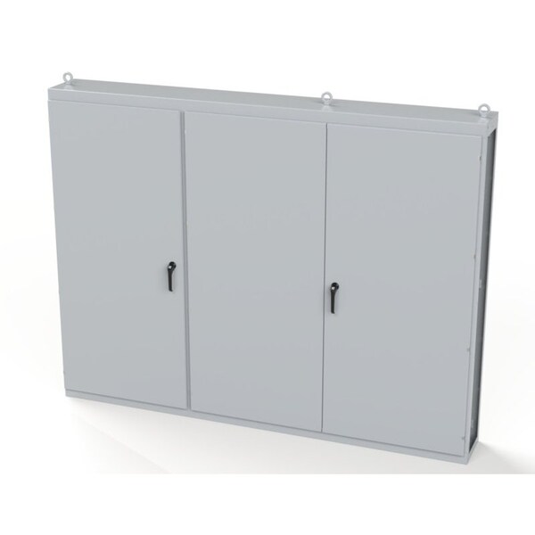 Saginaw Control & Engineering Electrical Enclosures, 86 in H, 14 in D, 112.5 in W - SCE-86ML3D14
