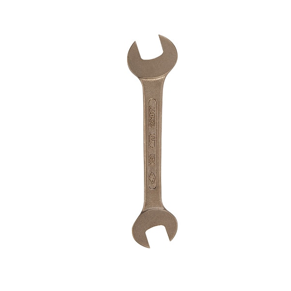 Ampco Safety Tools Dbl Open End Wrench, Non-Spark, 6 x 7mm - WO-6X7