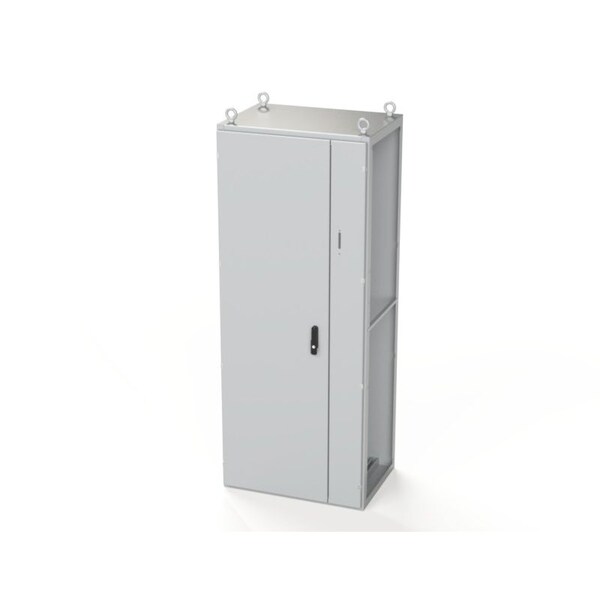 Saginaw Control & Engineering Carbon Steel Electrical Enclosures, 78.74 in H, 22 in D, 31-1/2 in W, NEMA 3R, 12, 13, Hinged - SCE-SD200806LG