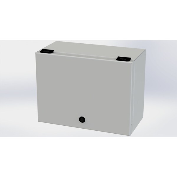 Saginaw Control & Engineering Carbon Steel Electrical Enclosures, 9 in H, 6 in D, 12 in W, NEMA 3R, 4, 12, 13, Hinged - SCE-L9126ELJLG