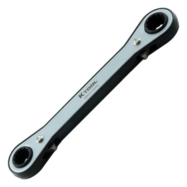 K-Tool International Ratchet Box End Wrench, 12 pt., 1/4"x5/16" - KTI-45208