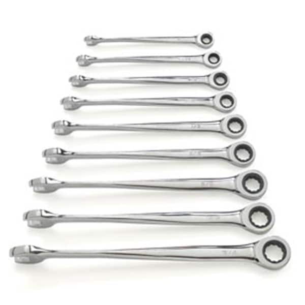 Gearwrench GearWrench 85898 9 pc. SAE X-Beam XL Ratcheting Combination Wrench Set - KDT-85898