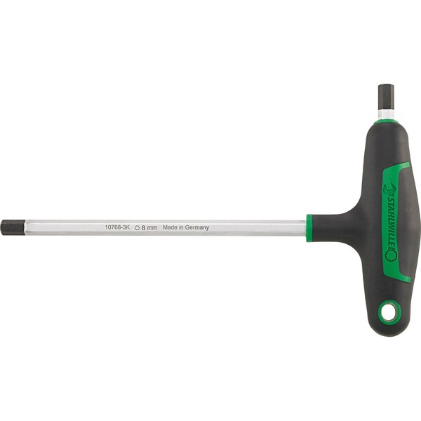 Stahlwille Tools 8 MM SCREWDRIVER T-BAR 3K INTERNAL HEX DRIVE - 10768-3K 8