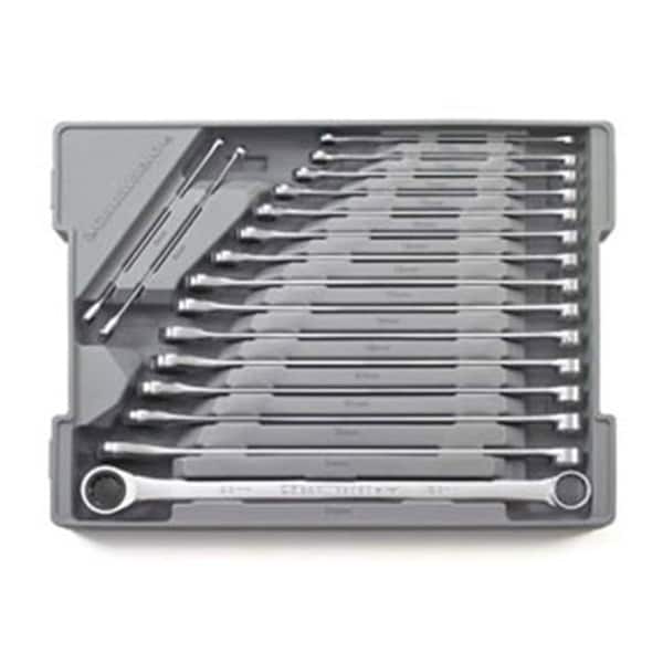 Gearwrench GearWrench 85989 17 pc. XL GearBox Double Box Ratcheting Wrench Set Metric - KDT-85989