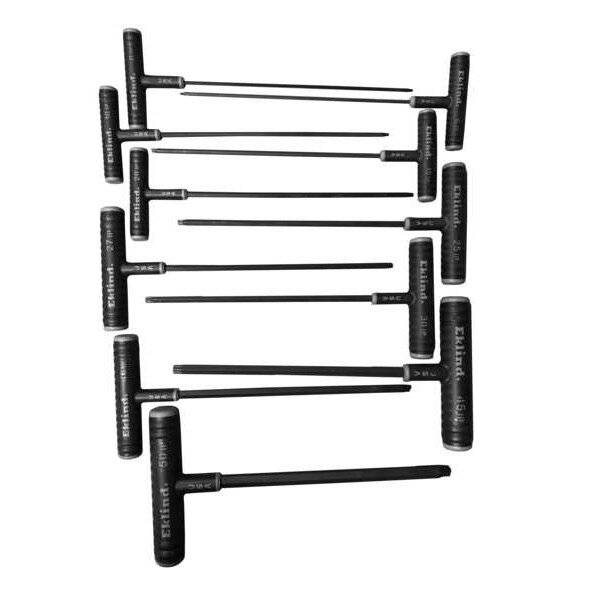 Eklind Torx Key Set, TT-Handle, 11Pieces, 9"Series - 69900