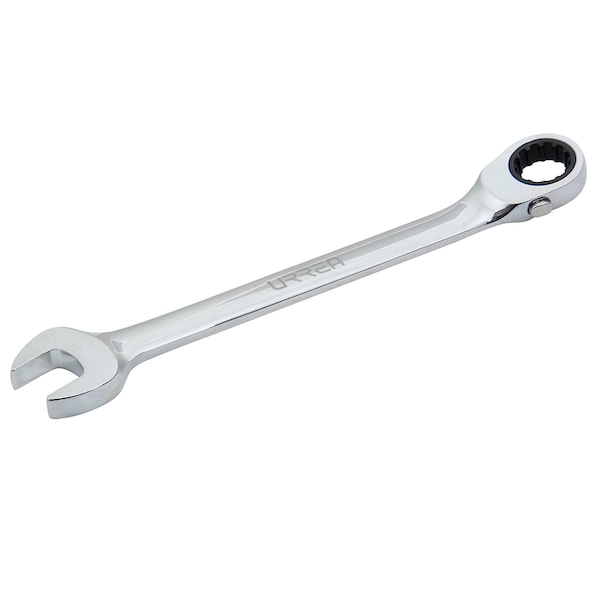 Urrea Ratchet Wrench, 7/16" Spl Comb - 1214CMR