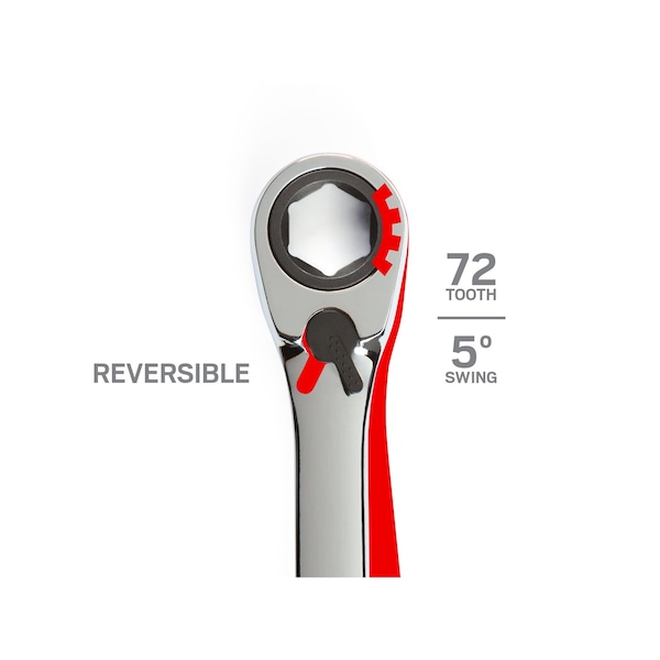 Tekton 22 mm Reversible Ratcheting Combination Wrench - WRN56122