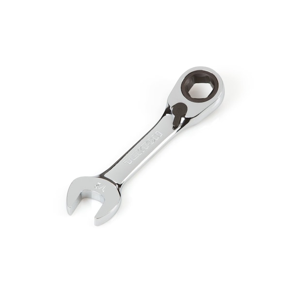Tekton 1/2 Inch Stubby Reversible Ratcheting Combination Wrench - WRN51010