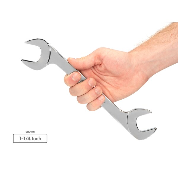 Tekton Angle Head Open End Wrench Set, 19-Piece 1/4 - 1-1/4 in. - WAE90108
