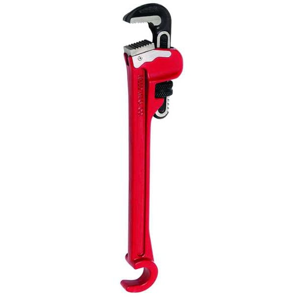 Reed 10 in L 1 in Cap. Alloy Steel Straight Pipe Wrench - RF10