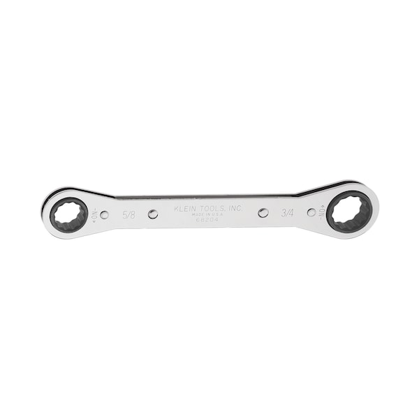 Klein Tools Ratcheting Box Wrench 5/8 x 3/4-Inch - 68204