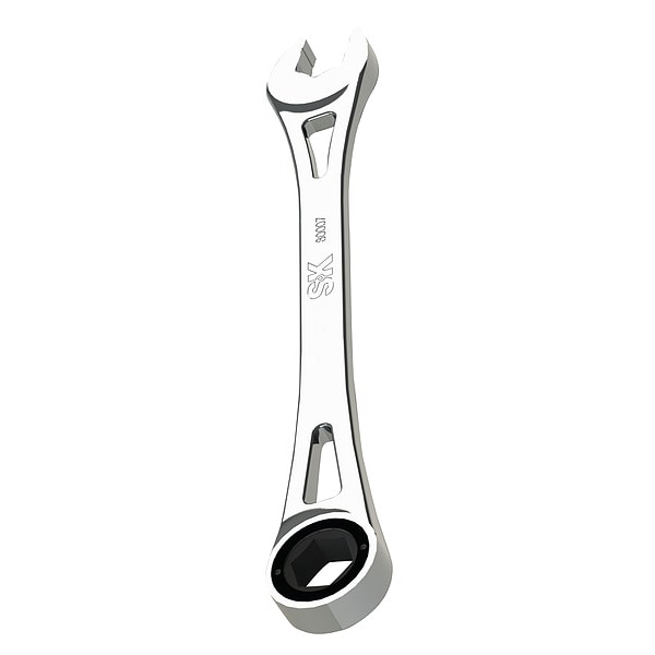 Sk Professional Tools Ratcheting Wrench, Head Size 14mm - 80007