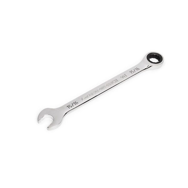Gearwrench 15/16" 90-Tooth 12 Point Ratcheting Combination Wrench - 86952