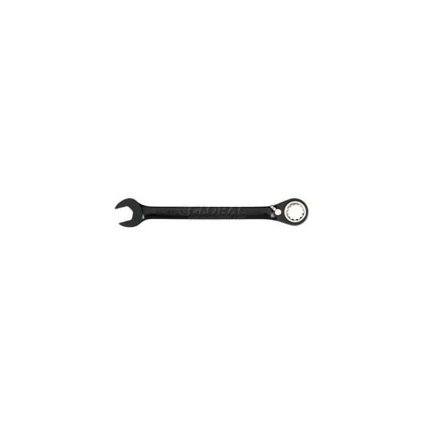Proto Proto JSCV18 Black Chrome Combination Reversible Ratcheting Wrench 9/16" - Spline - JSCV18