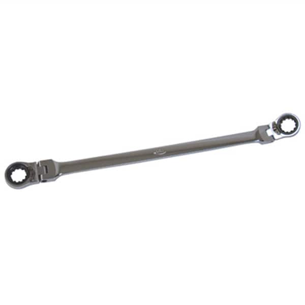K-Tool International Ratcheting, Dbl Bx, Flx Wrench, 5/16"X3/8" - KTI-43112