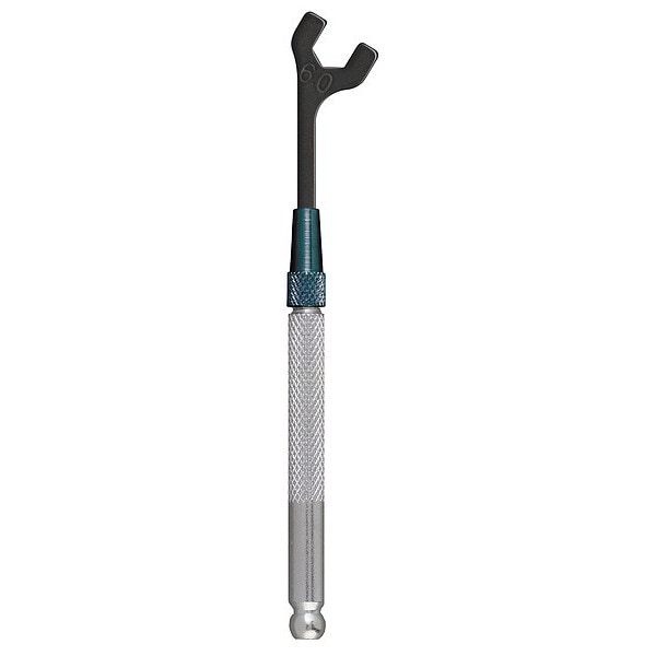 Moody Tool Open End Wrench, 6mm, 30 Deg, 3 in. L - 76-1837