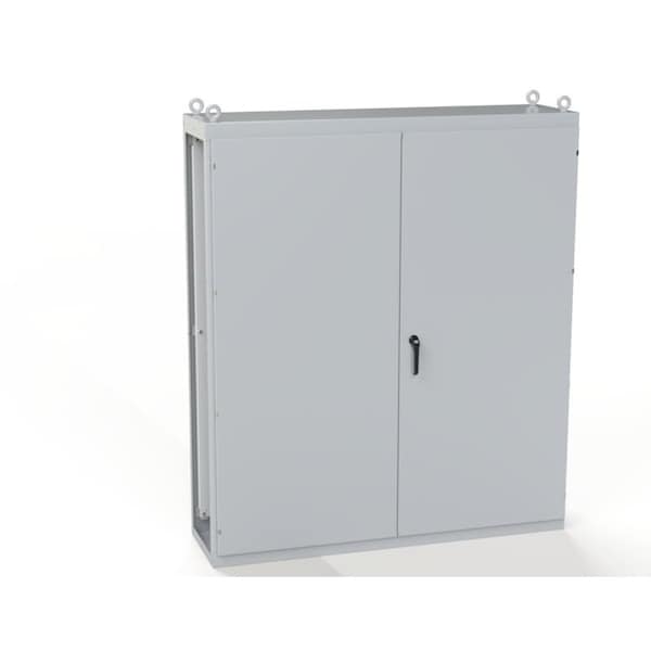Saginaw Control & Engineering Electrical Enclosures, 86 in H, 20 in D, 74.5 in W - SCE-86MR2D20