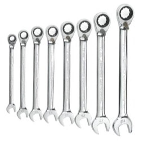 Gearwrench GearWrench  KDT-9543 Metric Reversible Combination Ratcheting Wrench Set - 12 Point - KDT-9543