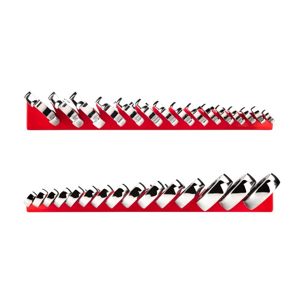 Tekton Ratcheting Combination Wrench Set, 15-Piece (8-22mm) - Rack - WRN53191