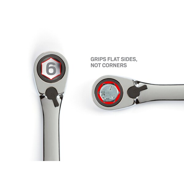 Tekton 16 mm Reversible Ratcheting Combination Wrench - WRN56116